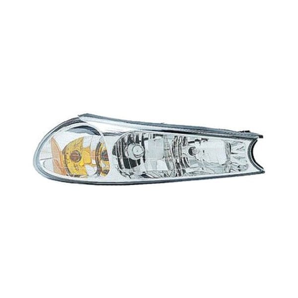1998-2000 Ford Contour Passenger Side Headlight Assembly Composite - FO2503145-Partify-Painted-Replacement-Body-Parts