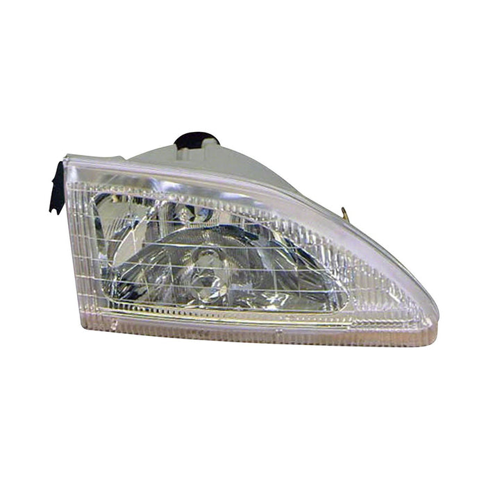 1994-1998 Ford Mustang Cobra/SVT Cobra/SVT Cobra R Passenger Side Headlight Assembly Composite - FO2503161-Partify-Painted-Replacement-Body-Parts
