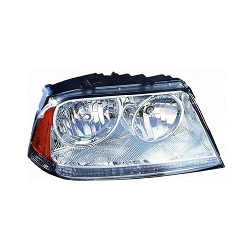 2003-2005 Lincoln Aviator Passenger Side Headlight Assembly Halogen W/O Hid Composite - FO2503204-Partify-Painted-Replacement-Body-Parts