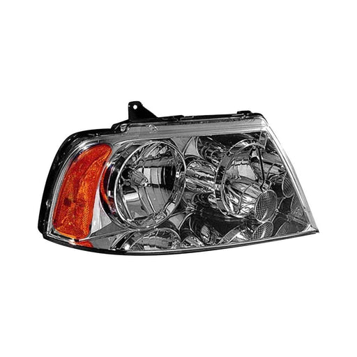 2003-2006 Lincoln Navigator Passenger Side Headlight Assembly Halogen Composite - FO2503209-Partify-Painted-Replacement-Body-Parts