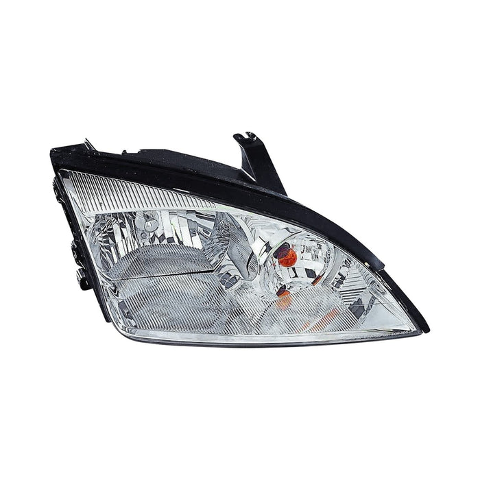 2005-2007 Ford Focus Ambiente/LX Austero/S/SE/SE Tipico/SES/Sport/ST/ZX3/ZX4/ZX4 ST/ZX5/ZXW Passenger Side Headlight Assembly Halogen W/O Bulbs Or Sockets Composite - FO2503210-Partify-Painted-Replacement-Body-Parts