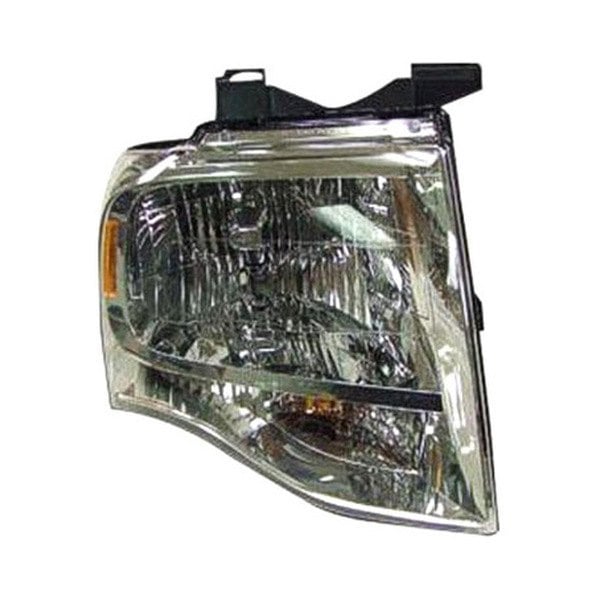 2007-2014 Ford Expedition Passenger Side Headlight Assembly W/O -Out Chrome Housing Composite - FO2503226-Partify-Painted-Replacement-Body-Parts
