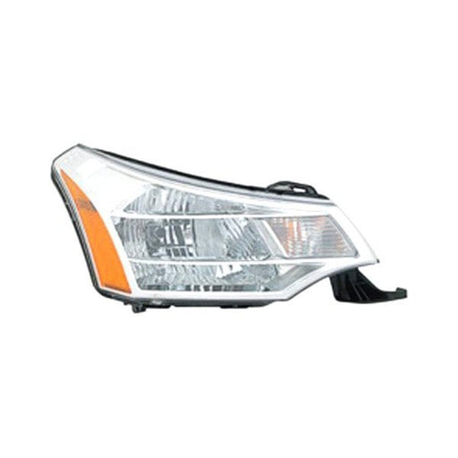 2008-2011 Ford Focus Passenger Side Headlight Assembly Composite Sedan - FO2503244-Partify-Painted-Replacement-Body-Parts