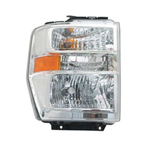 2008-2017 Ford E-150/E-250/E-350 Super Duty Passenger Side Headlight Assembly Aero Style Composite Cutaway/Cutaway Van - FO2503249-Partify-Painted-Replacement-Body-Parts