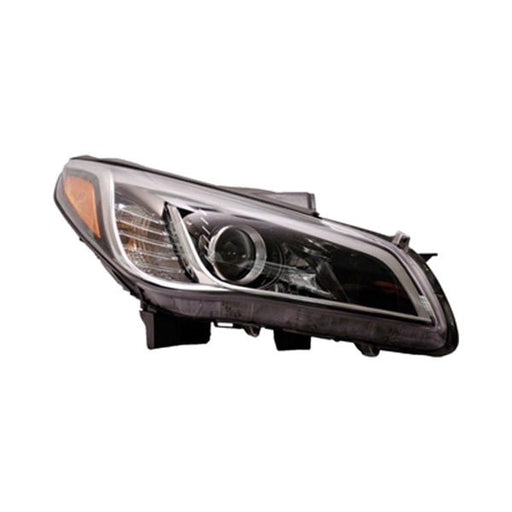 2009-2011 Lincoln MKS Passenger Side Headlight Assembly W/Adaptive Headlamps Composite - FO2503268-Partify-Painted-Replacement-Body-Parts
