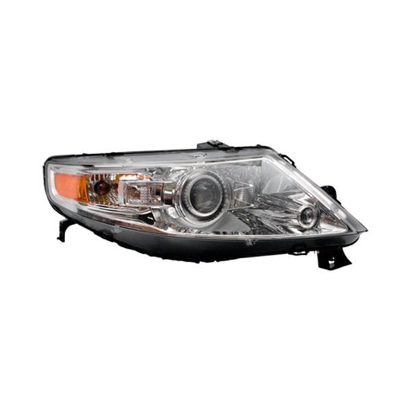 2009 Lincoln MKS Passenger Side Headlight Assembly W/O Adaptive Headlamps From 6-24-08 Composite - FO2503270-Partify-Painted-Replacement-Body-Parts