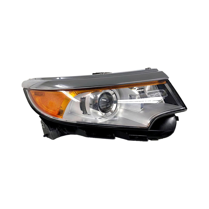 2011-2014 Ford Edge Passenger Side Headlight Assembly Hid Composite - FO2503293-Partify-Painted-Replacement-Body-Parts