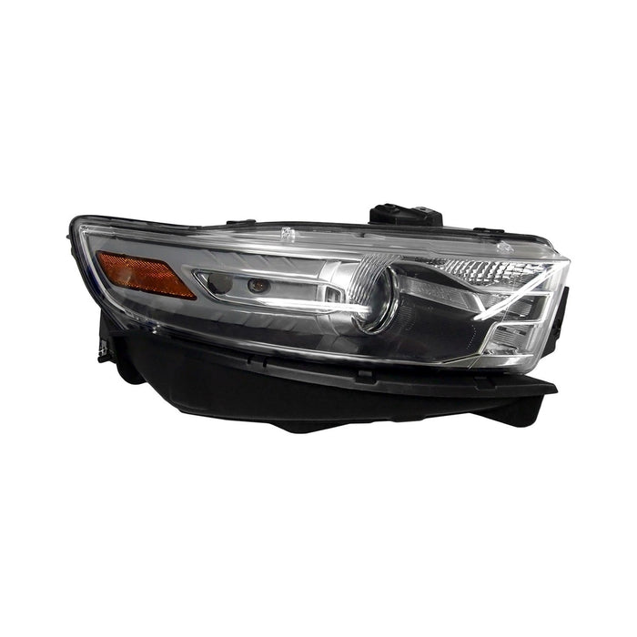 2013-2014 Ford Police Interceptor Sedan Passenger Side Headlight Assembly W/Strobe Lamp To 2-3-14 Composite - FO2503317-Partify-Painted-Replacement-Body-Parts