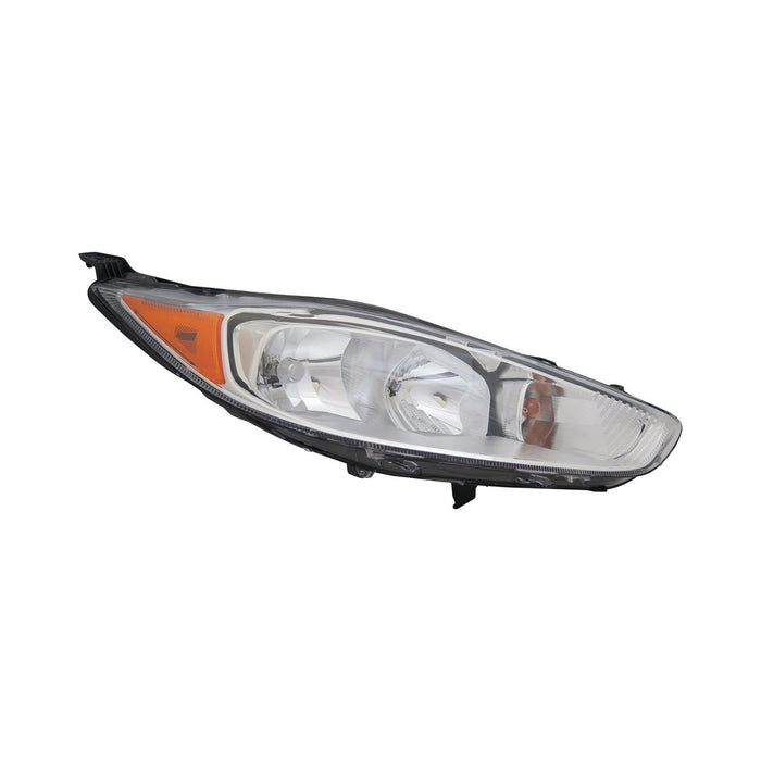 2014-2016 Ford Fiesta Passenger Side Headlight Assembly Titanium Composite - FO2503325-Partify-Painted-Replacement-Body-Parts