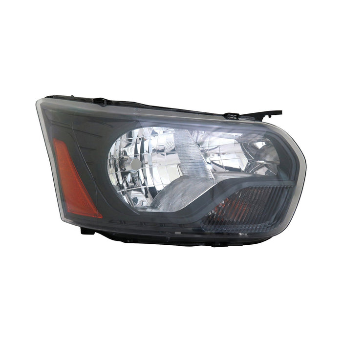 2015-2016 Ford Transit-150/Transit-250/Transit-350/Transit-350 HD Passenger Side Headlight Assembly To 9-2-15 W/O Chrome Trim Composite - FO2503330-Partify-Painted-Replacement-Body-Parts