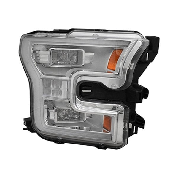 2015-2016 Ford F-150 Passenger Side Headlight Assembly Led W/O Special Edition Pkg Composite Crew Cab Pickup/Extended Cab Pickup - FO2503344-Partify-Painted-Replacement-Body-Parts