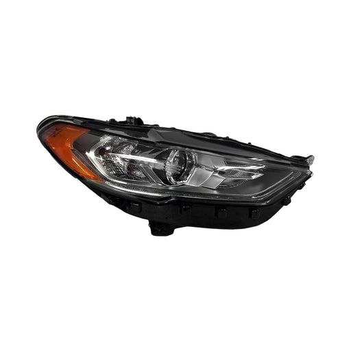2017-2020 Ford Fusion Passenger Side Headlight Assembly Halogen W/Signature Lighting Composite - FO2503350-Partify-Painted-Replacement-Body-Parts