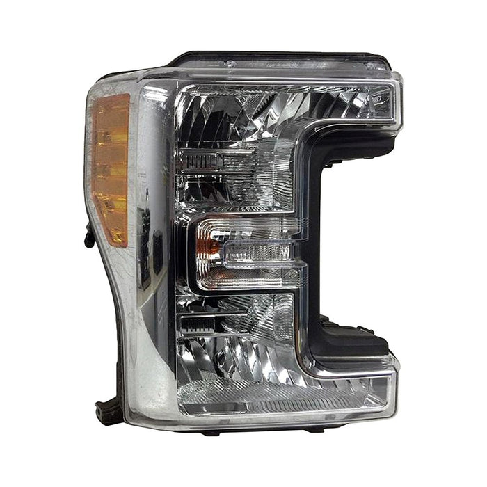 2017 Ford F-250 Super Duty/F-350 Super Duty Passenger Side Headlight Assembly Halogen Composite - FO2503353-Partify-Painted-Replacement-Body-Parts