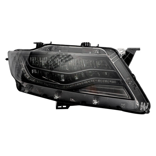 2016-2018 Lincoln MKX Passenger Side Headlight Assembly Led W/O Auto Leveling Composite - FO2503354-Partify-Painted-Replacement-Body-Parts