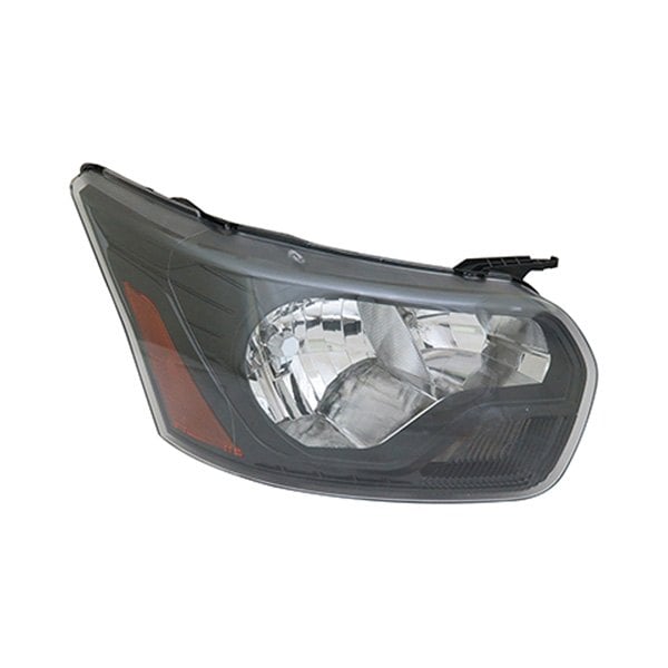 2016-2019 Ford Transit-150/Transit-250/Transit-350/Transit-350 HD Passenger Side Headlight Assembly From 9-2-15 W/O Chrome Trim Composite - FO2503356-Partify-Painted-Replacement-Body-Parts