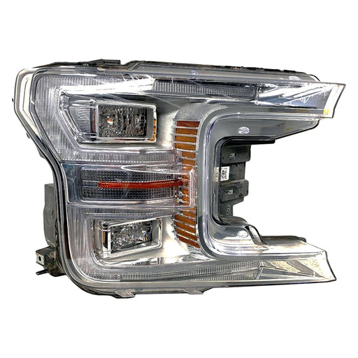 2018-2020 Ford F-150 Passenger Side Headlight Assembly Led W/O Sport Appearance Pkg Composite - FO2503366-Partify-Painted-Replacement-Body-Parts