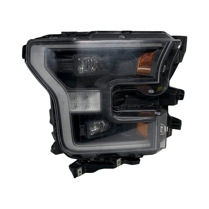 2016-2017 Ford F-150 Passenger Side Headlight Assembly Led W/Special Edition Pkg Level 5 Composite Crew Cab Pickup/Extended Cab Pickup - FO2503371-Partify-Painted-Replacement-Body-Parts