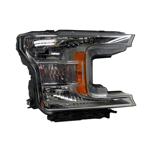 2018-2020 Ford F-150 Passenger Side Headlight Assembly Halogen W/O Sport Appearance Pkg From 12-17-17 Composite - FO2503372-Partify-Painted-Replacement-Body-Parts