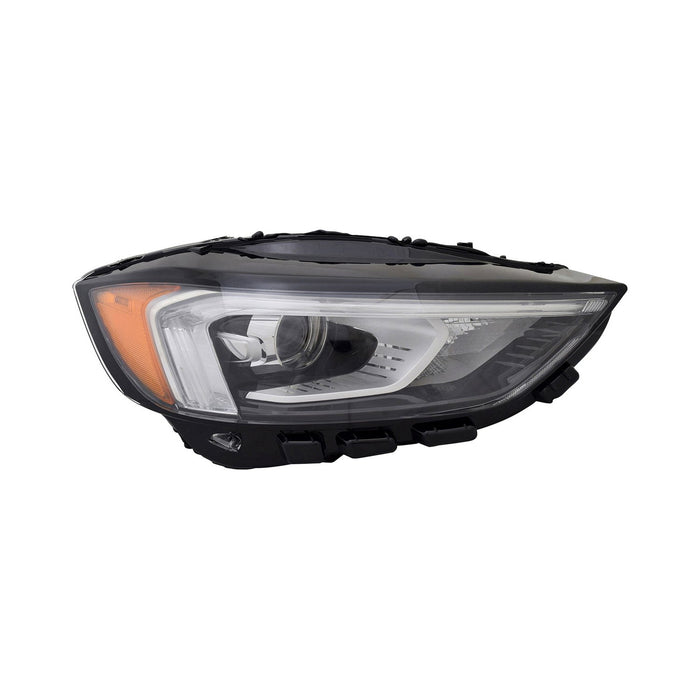 2019-2024 Ford Edge SEL/Titanium Passenger Side Headlight Assembly Halogen W/O Sport Appearance Pkg Composite - FO2503392-Partify-Painted-Replacement-Body-Parts