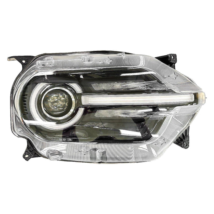 2021-2024 Ford Bronco Sport Base/Big Bend/Free Wheeling/Heritage Edition Passenger Side Headlight Assembly W/O Led Signature Lighting Composite - FO2503412-Partify-Painted-Replacement-Body-Parts