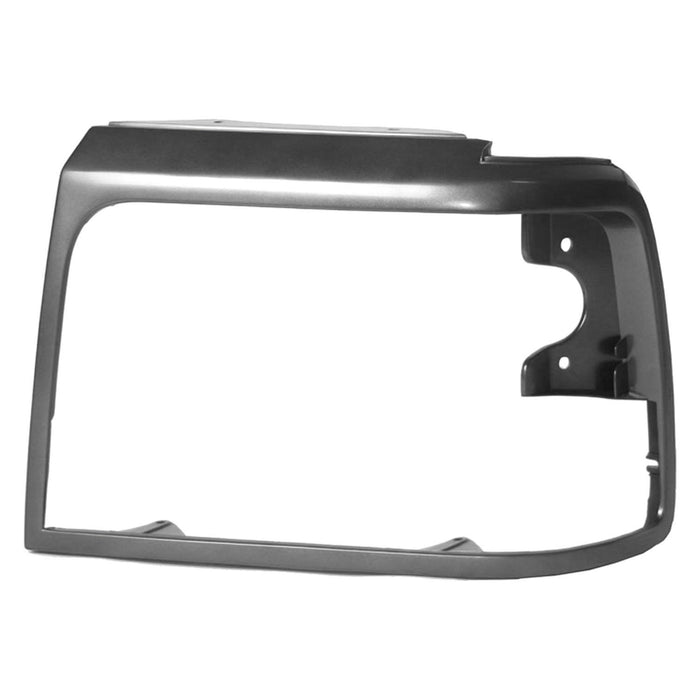 1992-1997 Ford Bronco/F-150 Base/Custom/Eddie Bauer/Lariat/Special/XL/XLT/XLT Lariat Driver Side Headlight Door Argent - FO2512129-Partify-Painted-Replacement-Body-Parts