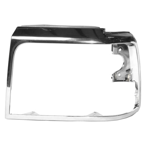 1992-1997 Ford Bronco/F-150 Base/Custom/Eddie Bauer/Lariat/Special/XL/XLT/XLT Lariat Driver Side Headlight Door Bright - FO2512130-Partify-Painted-Replacement-Body-Parts