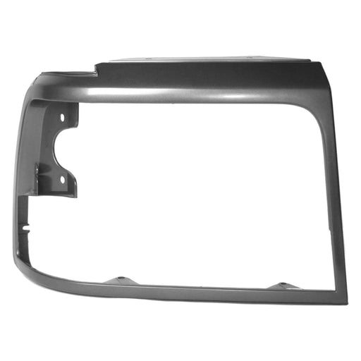 1992-1997 Ford Bronco/F-150 Base/Custom/Eddie Bauer/Lariat/Special/XL/XLT/XLT Lariat Passenger Side Headlight Door Argent - FO2513130-Partify-Painted-Replacement-Body-Parts