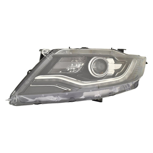 2016-2018 Lincoln MKX Driver Side Headlight Lens Housing W/O Adaptive Headlamps - FO2518142-Partify-Painted-Replacement-Body-Parts