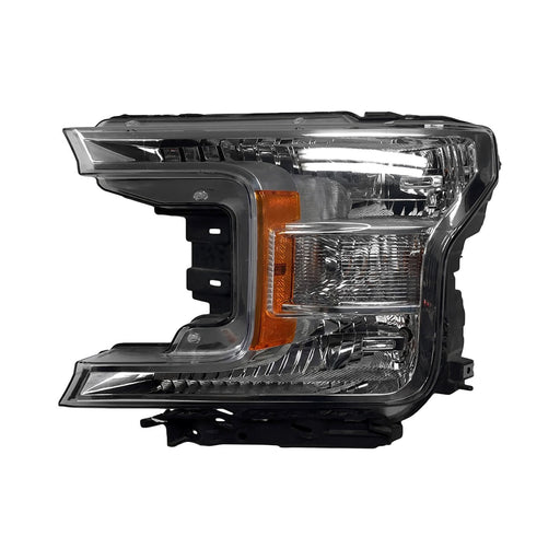 2018 Ford F-150 Driver Side Headlight Lens Housing Halogen W/Sport Appearance Pkg To 12-17-17 - FO2518146-Partify-Painted-Replacement-Body-Parts