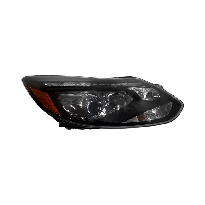 2013-2014 Ford Focus ST Passenger Side Headlight Lens Housing Hid Bezel Hatchback - FO2519123-Partify-Painted-Replacement-Body-Parts