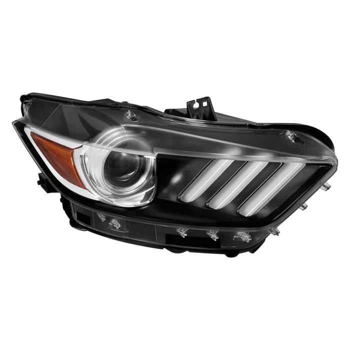 2015-2020 Ford Mustang Shelby GT350/Shelby GT350R Passenger Side Headlight Lens Housing Hid W/Led - FO2519124-Partify-Painted-Replacement-Body-Parts