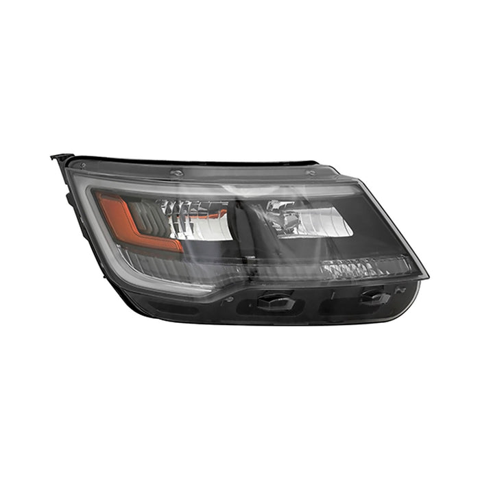 2016-2018 Ford Explorer Sport Passenger Side Headlight Lens Housing Hid - FO2519131-Partify-Painted-Replacement-Body-Parts