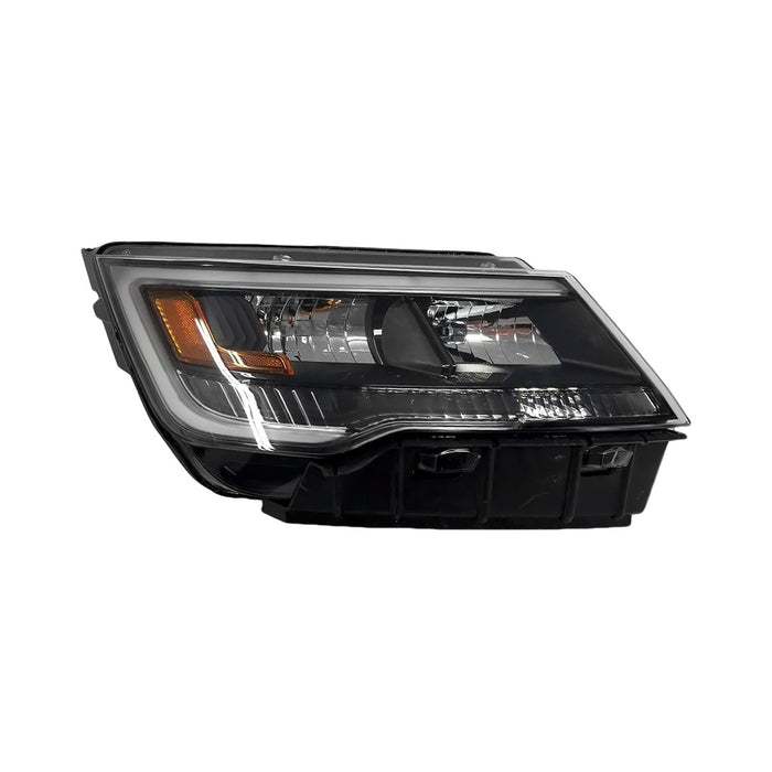 2016-2018 Ford Police Interceptor Utility Passenger Side Headlight Lens Housing Hid Prep Pkg - FO2519132-Partify-Painted-Replacement-Body-Parts