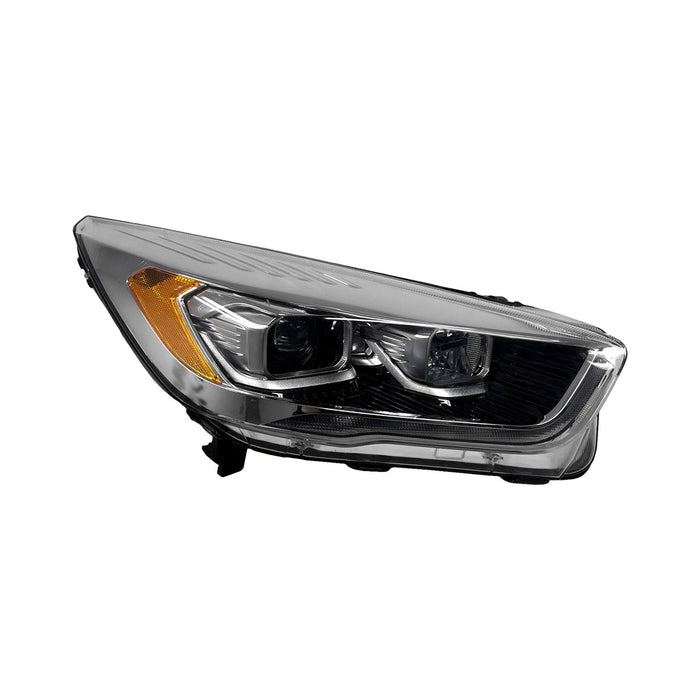 2017-2019 Ford Escape Passenger Side Headlight Lens Housing Xenon - FO2519135-Partify-Painted-Replacement-Body-Parts