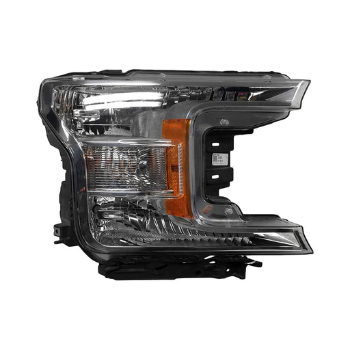 2018 Ford F-150 Passenger Side Headlight Lens Housing Halogen W/Sport Appearance Pkg To 12-17-17 - FO2519146-Partify-Painted-Replacement-Body-Parts