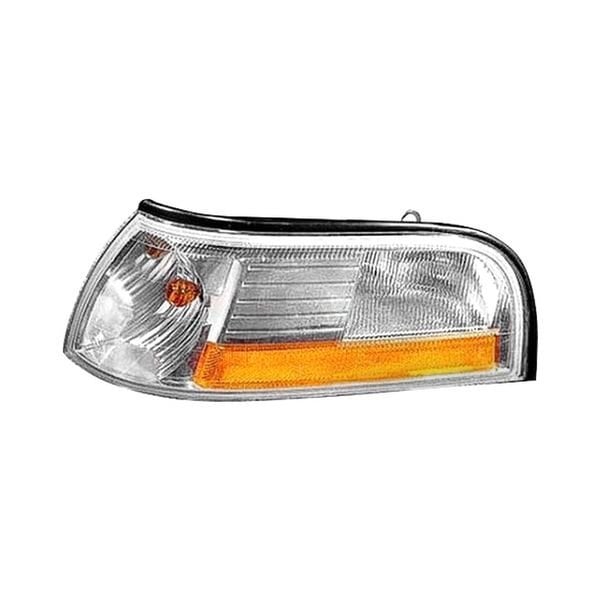 2003-2005 Mercury Grand Marquis Driver Side Parking Light Assembly Includes Marker Lamp Except Marauder - FO2520171-Partify-Painted-Replacement-Body-Parts