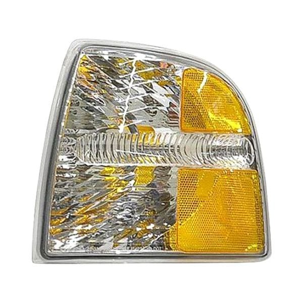 2004-2005 Ford Explorer Eddie Bauer/Limited/NBX/XLS/XLS Sport/XLT/XLT Sport Driver Side Parking Light Assembly Park/Signal Combo W/O Socket Or Bulb From 3/4/04 - FO2520181-Partify-Painted-Replacement-Body-Parts