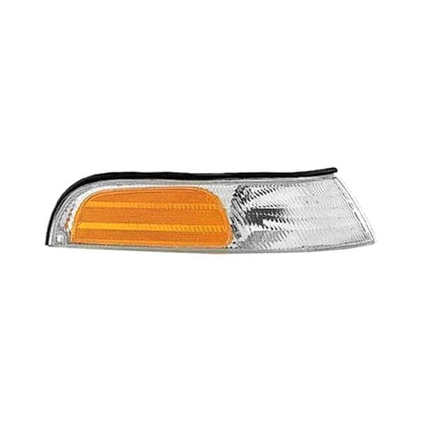 1992-1997 Ford Crown Victoria Base Passenger Side Parking Light Assembly Includes Marker Lamp - FO2521123-Partify-Painted-Replacement-Body-Parts