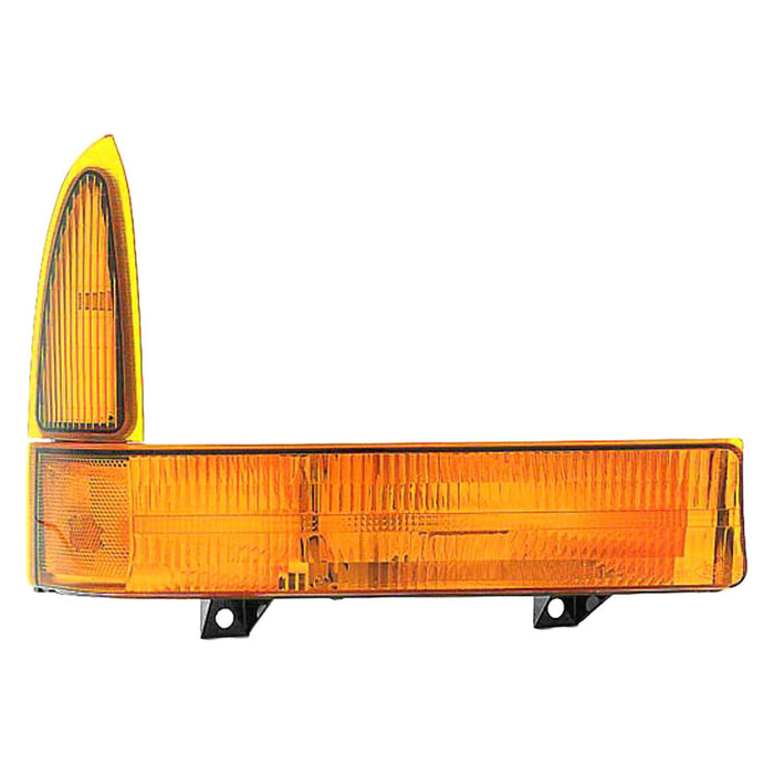 1999-2002 Ford Excursion/F-250 Super Duty/F-350 Super Duty Passenger Side Parking Light Assembly Park/Signal Combination W/O No Boundaries Package - FO2521141-Partify-Painted-Replacement-Body-Parts