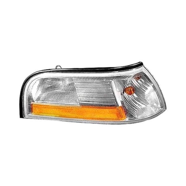 2003-2005 Mercury Grand Marquis Passenger Side Parking Light Assembly Includes Marker Lamp Except Marauder - FO2521171-Partify-Painted-Replacement-Body-Parts