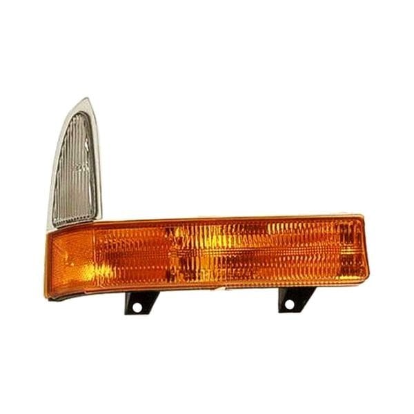 2001 Ford F-250 Super Duty/F-350 Super Duty Passenger Side Parking Light Assembly W/1 Amber Colored & 1 Clear Lens - FO2521177-Partify-Painted-Replacement-Body-Parts