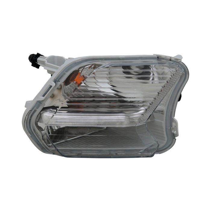 2017-2019 Ford Escape Passenger Side Parking Light Assembly W/Fog Lamps - FO2521194-Partify-Painted-Replacement-Body-Parts