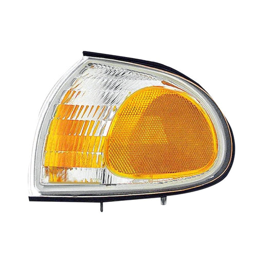 1995-1997 Ford Windstar Front Driver Side Side Marker Light Assembly Marker/Signal Combo Clear & Amber - FO2550112-Partify-Painted-Replacement-Body-Parts