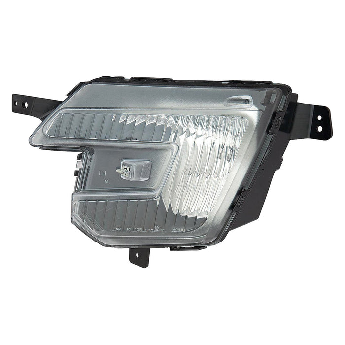 2016-2019 Ford Explorer Driver Side Fog Light Assembly Halogen - FO2592237-Partify-Painted-Replacement-Body-Parts
