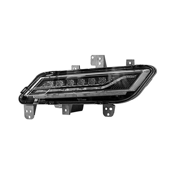 2013-2016 Lincoln MKZ Driver Side Fog Light Assembly W/Signature Lighting - FO2592242-Partify-Painted-Replacement-Body-Parts