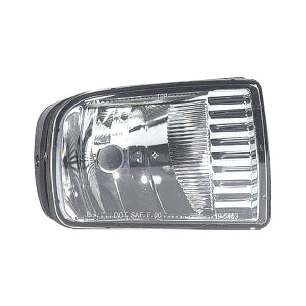 2000-2002 Lincoln LS Passenger Side Fog Light Assembly Rectangular Design - FO2593175-Partify-Painted-Replacement-Body-Parts