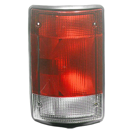 1995-2003 Ford E-150/E-150 Club Wagon/E-150 Econoline/E-150 Econoline Club Wagon/E-250/E-250 Econoline/E-350 Club Wagon/E-350 Econoline/E-350 Econoline Club Wagon/E-350 Super Duty/Excursion Driver Side Tail Light Assembly W/O Harness - FO2800114-Partify-Painted-Replacement-Body-Parts