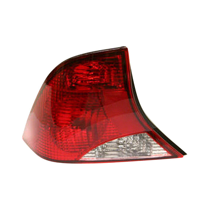 2003-2004 Ford Focus Driver Side Tail Light Assembly W/O Bulb Or Socket W/ Housing 4 Door Sedan - FO2800198-Partify-Painted-Replacement-Body-Parts