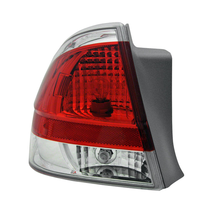 2007-2008 Ford Focus Driver Side Tail Light Assembly To 7-16-08 - FO2800214-Partify-Painted-Replacement-Body-Parts