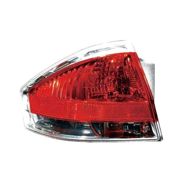 2008-2011 Ford Focus Driver Side Tail Light Assembly From 7-17-08 Sedan - FO2800215-Partify-Painted-Replacement-Body-Parts
